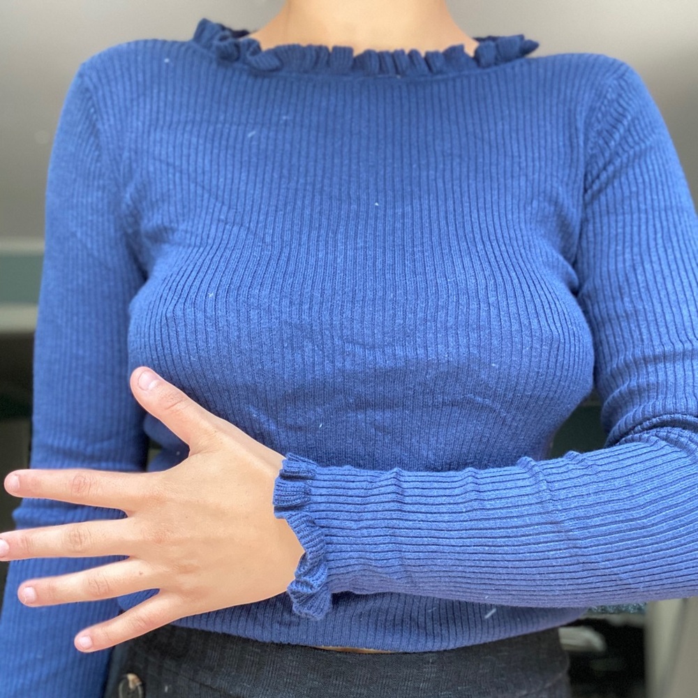 Gap Ruffle Sweater